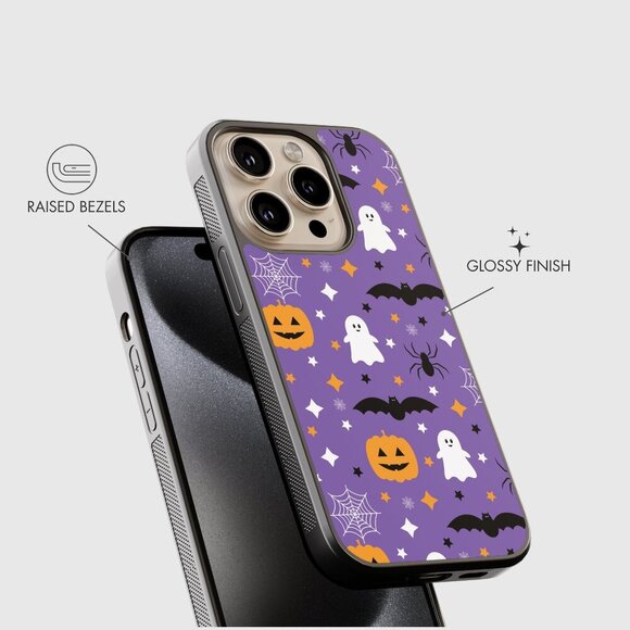 Halloween Phone Cover – iPhone 16, 15 Pro, Galaxy S25, S24, S24 Ultra, Pixel 9 - Picture 3 of 9